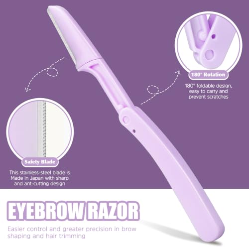 TsMADDTs Eyebrow 7-Piece Precision Facial Hair Kit - color: Lavender