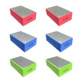 6PCS Diamond Polishing Pads Sanding Blocks 100x2/200x2/400x2 Multi-Grit Dry/Wet Hand Diamond Sanding Pads Kit for Grinding Ceramic Tile Glass Stone Metal Wood - style: 6PCS-3