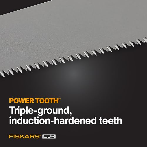 Fiskars Pro PowerTooth Universal Hand Saw & Safety Sheath, 15" Blade - style: 15" Hand Saw