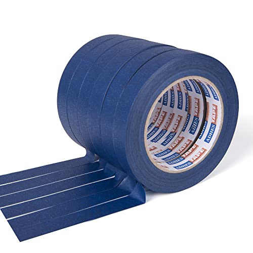 ADHES Blue Painters Tape Masking Tape for Painting - size: 18mm x 50m