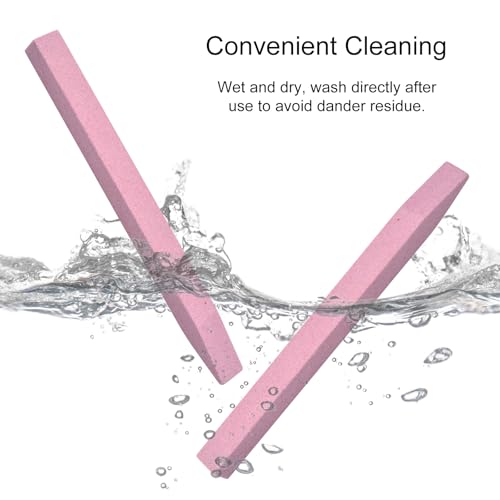 8 Pieces Stone Nail File and Pumice Stone Stick Set - Nail Cuticle Pusher and Buffing Tool for Home and Salon Use