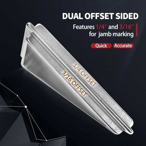 Trim Reveal Tool 3/16” and 1/4” - Precision Trim Marking Gauge for Woodworking, Door Installation Tool