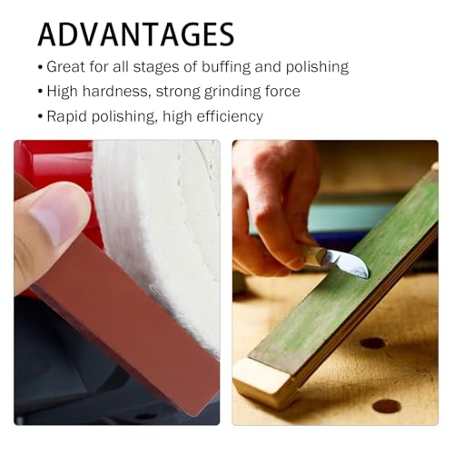 SCOTTCHEN Buffing Polishing Cutting Compounds 20 Oz.Kit-Green Fine/White Medium/Red Coarse,for Stainless Steel Aluminum Jewelry - 3 Pcs - size: 20 Oz. - Green Fine/White Medium/Red Coarse