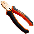 WEDO Non-Sparking Diagonal Cutting Pliers 8”, Spark-Free Side Cutters Pliers, Wire Cutters, Flush Cutting,BAM Certificate, Beryllium Copper, For Electrical and Homes - color: Beryllium Copper, size: 8"