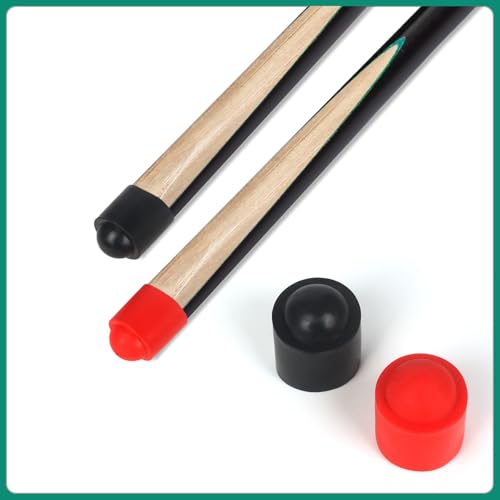 Vefungyan Billiards Pool Cue Tips Shaper: 2pcs Multifunctional Pool Stick Rapid Repair Tool and Polish Sandpaper Accessories