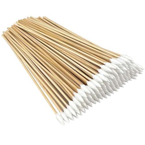 Eyxformula Gun Cleaning Swabs, 6 Inch Precision Long Cotton Swabs, 200 Pcs - color: 200 Pcs - Pointed