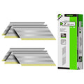 meite 15 Gauge Angled Finish Nails 2 Inch 34 Degree Galvanized 500PCS - size: 2-Inch