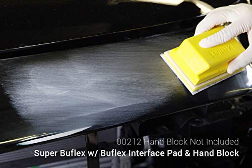 Super Buflex Flexible Dry Sanding Sheets Job-PAK, Green K-2000, U191-1532, 2 Sheets + 1 Buflex Interface Pad - color: K-2000 Green