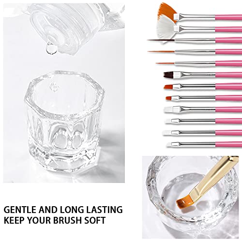 Acrylic Nail Brush Cleaner 2.5FL.OZ 75ML Acrylic Brush Cleaner Liquid Acrylic Nail Brushes Nail Art Tools for Salon Home Use Acrylic Paint Brush Cleaner-75ml - color: 75ml