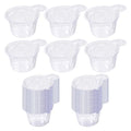 150Pcs 40ml Disposable Plastic Resin Mixing Cups Multipurpose Dispensing Cup for Mixing Paint, Stain, Epoxy, Resin (Clear)