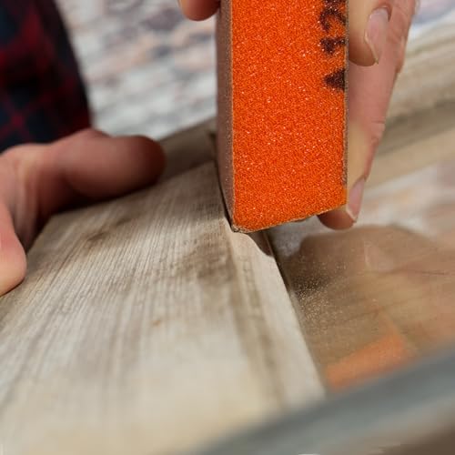 Gator 783520 Fine 120-Grit Dual-Angle Sanding Sponge, 3 x 5 x 1 Inch