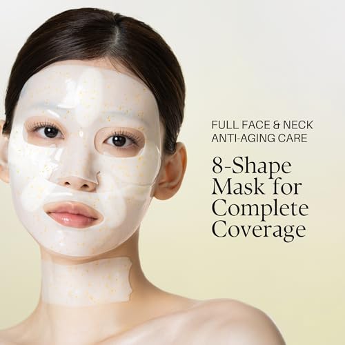 d'alba Piedmont Signature Vita Capsule Hydrogel Mask 8-Shape 1BOX (4 Sheets) - size: 1 Count (Pack of 4)