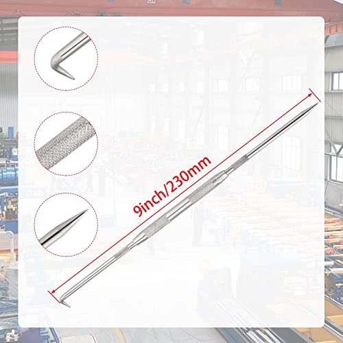 PAGOW Double Pointed Scriber, Metal Scribe for Welding Marking Pen - style: 9 inch Long
