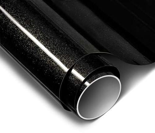 ColorFusion PPF by VViViD, Gloss Metallic Black Dry Apply PPF Vinyl Car Wrap Roll 10ft x 4.9ft - color: Gloss Metallic Black, size: 10ft x 4.9ft