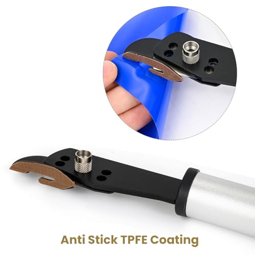 NEWISHTOOL Scalable Pole Long Handle Film Cutter, 42cm-67cm Long Distance - color: Single-blade-knife Set