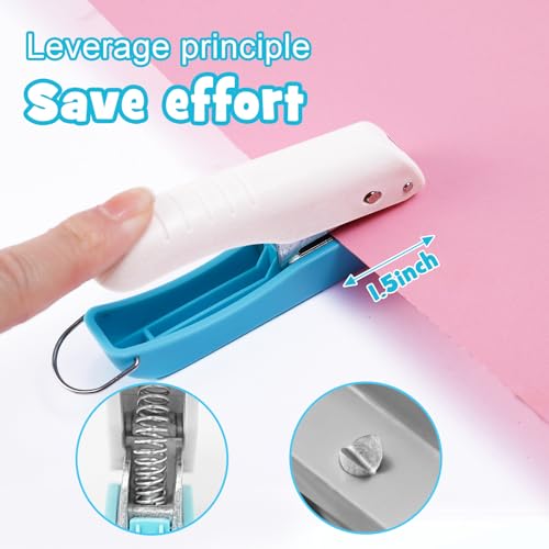 UCEC 3 Paper Craft Hole Punch Shapes, Heart Star Circle Single Hole Puncher - style: star + heart + circle