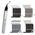 AFA Tooling Deburring Tool, 41 M2/M35 Blades, CNC Anodized Aluminum Handle - style: 41 Mixed Blades Kit