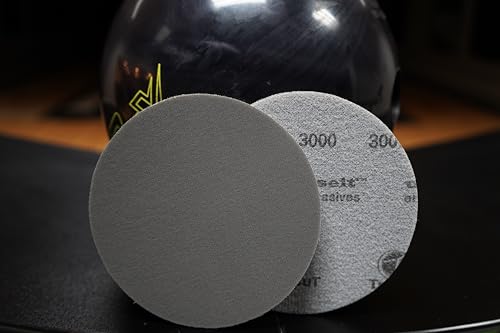 CTD TruCut Sanding Pads for Bowling Ball Resurfacing (3000 grit 5 inch) - size: 5 inch, style: 3000 Grit