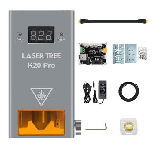 LASER TREE 20W Diode Laser Module, High Precision for Wood & Metal
