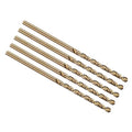 PATIKIL #46 Drill Bit Micro 4341 High-Speed Steel for Thin Metal 5 Pack - size: #46