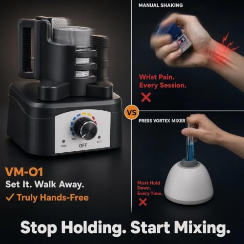 Vortex Mixer Model Paint Shaker for Hobby,Nail & Miniatures Paints - style: Standard