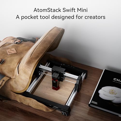 ATOMSTACK 2.5W Black Laser Engraver,Laser Engraver Machine,Desktop Engraver - color: 2500mW Black