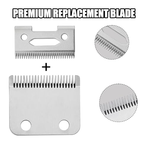 2Pack Hair Replacement 1045 Blades Set Compatible with Wahl Trimmers 9100, 9200, 9400, 9600, 9700, 8640-500, 8645-500, 8643-500, M/C, S/C,79470