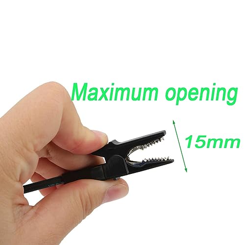 Alligator Clips to 4mm Banana Plug Test Leads Cable - style: Banana to Alligator Clip 60cm