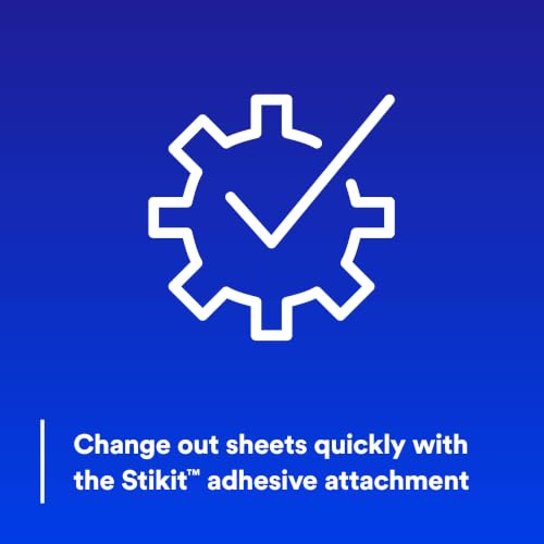 3M Stikit Blue Abrasive Sheet Roll, 36222, 220+ Grade, 2-3/4 in x 30 yd