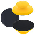 Dura-Gold Pro Series 5" Round-Shaped Hand Sanding Block Pad for Hook & Loop