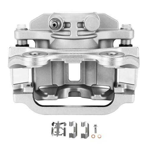 SCITOO 18B4726 Rear Left Driver Disc Brake Caliper Assembly with Bracket - size: Rear Driver[18B4726]Silver