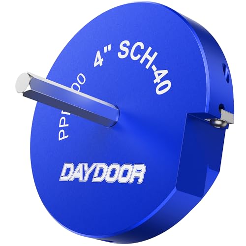 DAYDOOR 4'' PVC Pipe Reamer, 4-Inch PVC Fitting Saver - size: 4 Inch