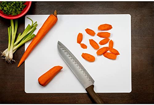 Crown Display Disposable Cutting Boards 100 Count Premium Quality Disposable Sheets For Kitchen And Commercial Use ~ Patent Pending ~ Recyclable Disposable Cutting Board Sheets (Medium (10"x13.5")) - color: White, size: Medium 100 Count