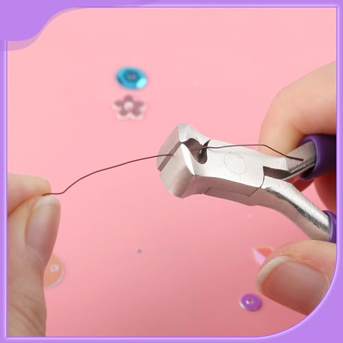 3 Inches Mini End Cutting Pliers Precision End Nippers Zipper Install Tool Nail Puller Tool Small Wire Cutter For Guitar Strings Beading Jewellery Making Tool Shoes Repair Tool - style: End Cutting Pliers