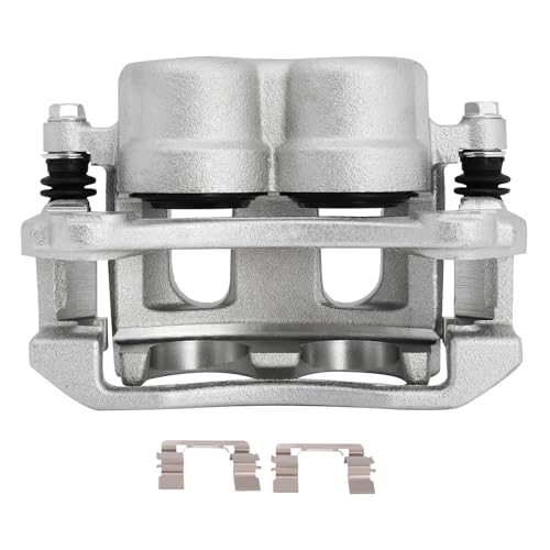 SCITOO Front Right Disc Brake Caliper With Bracket 18B4951 Silver - size: Front Passenger[18B4951]