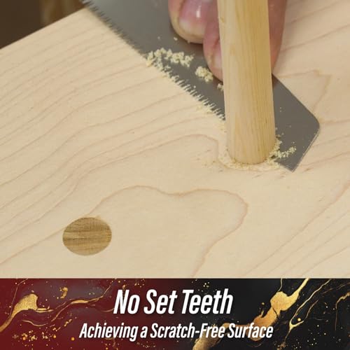 SUIZAN Small Hand Saw 5" Blade for Flush Cut - Japanese Pull saws - style: Hand Saw for Flush Cut