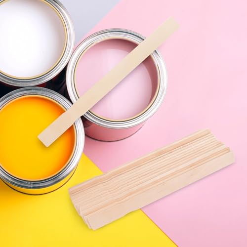 60 Pcs Wooden Paint Stirrers,12 Inch Mixing Sticks