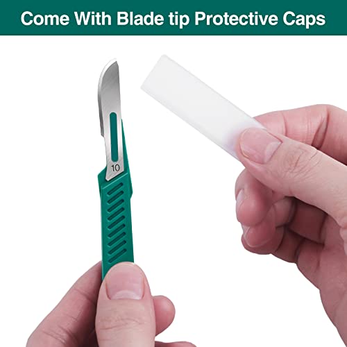 YixangDD 20 PCS Scalpel Blades with #10 Scalpels Surgical Blades - color: 20 PCS Handle With Blades #10