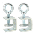 HARFINGTON 2Pcs Carbon Steel C Clamps 30mm Adjustable Mini Tiger Clamp - size: 30mm