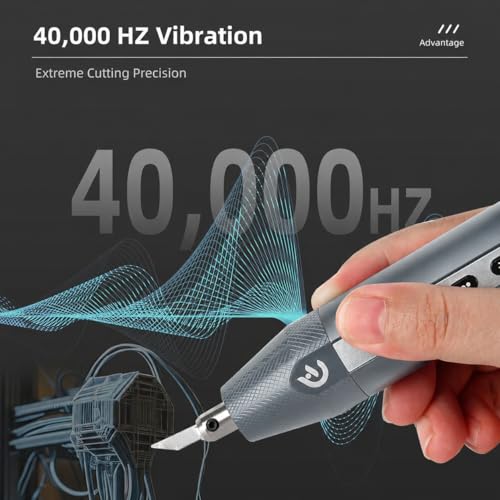 Hanboost C1 Professional Wireless Ultrasonic Craft Cutter Kit, Multi-Material Compatible for DIY Projects (Lite)