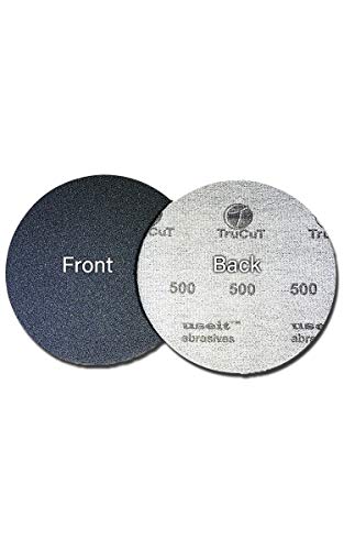 CTD TruCut Sanding Pads for Bowling Ball Resurfacing (Variety grit 5 inch) - size: 5 inch, style: 3 Pack Variety Low Grits