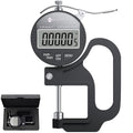Neoteck Digital Thickness Gauge 1inch/25.4mm,0.00005inch/0.001mm Accuracy - color: Silver-black, size: 0-1"/0.00005"