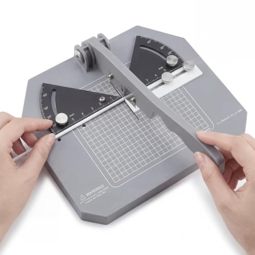 Angle Cutting Station for Gunpla & Models, 0-45° Cutter with 2 Spare Blades