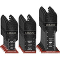 LEILUO 15Pcs Oscillating Tool Blades Wood, Multitool Blades Japanese Teeth
