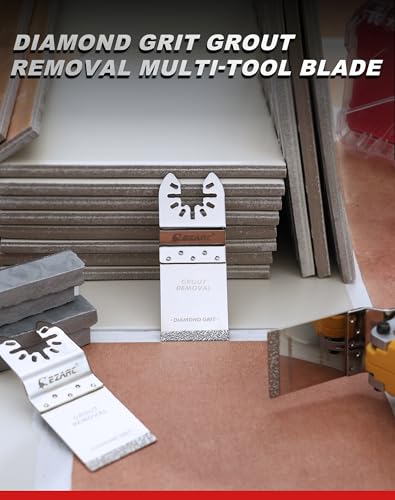 EZARC Diamond Oscillating Saw Blades for Grout and Mortar, 10-Pack - size: 10Pcs