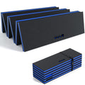 22.8" Wide Mechanic Mat Foldable EVA Kneeling Pad with Magnetic Tool Slots - color: Black & Blue, size: 22.8"W