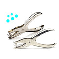 Small Single Hole Punch, 1/4" & 1/8", Handheld Circle Shaped Hole Puncher - size: 1/4 and 1/8