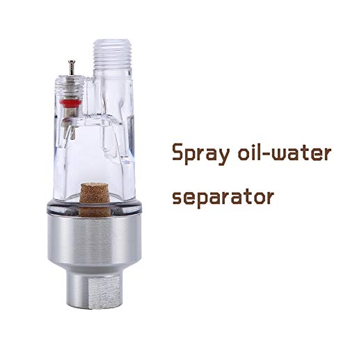 Airbrush Mini Air Filter, Oil-Water Separator, 1/8 Inch Female Threads for Airbrush Hose Connection