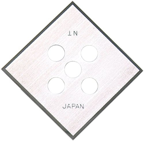 NT Cutter Blades for Mat Board Cutter, 2-Blade/Pack, 1 Pack (BMC-45P) - size: 24mm W x 24mm L x 0.30mm T