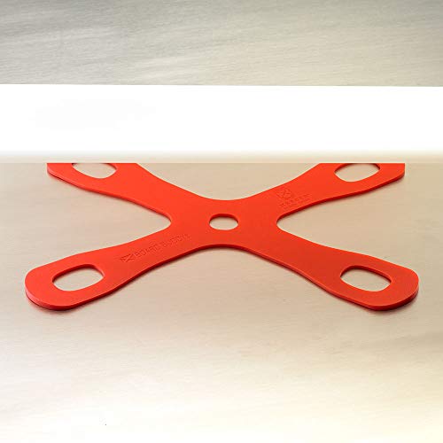 Mercer Culinary M18931 Board Buddyz, 12 Inch x 18 Inch, Red - size: 12"L x 18"W